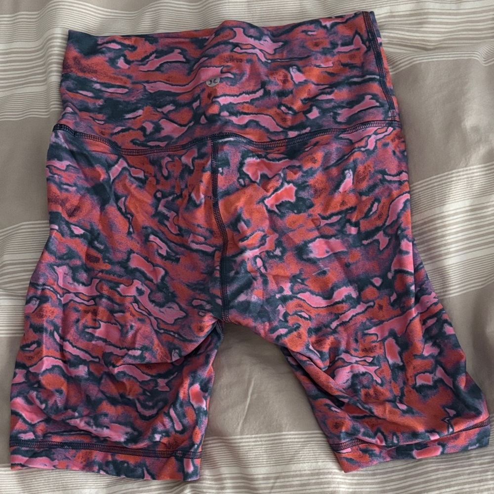 lululemon athletica multi color Bike Shorts